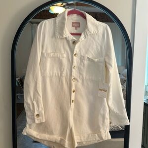 Show Me Your Mumu White Romper